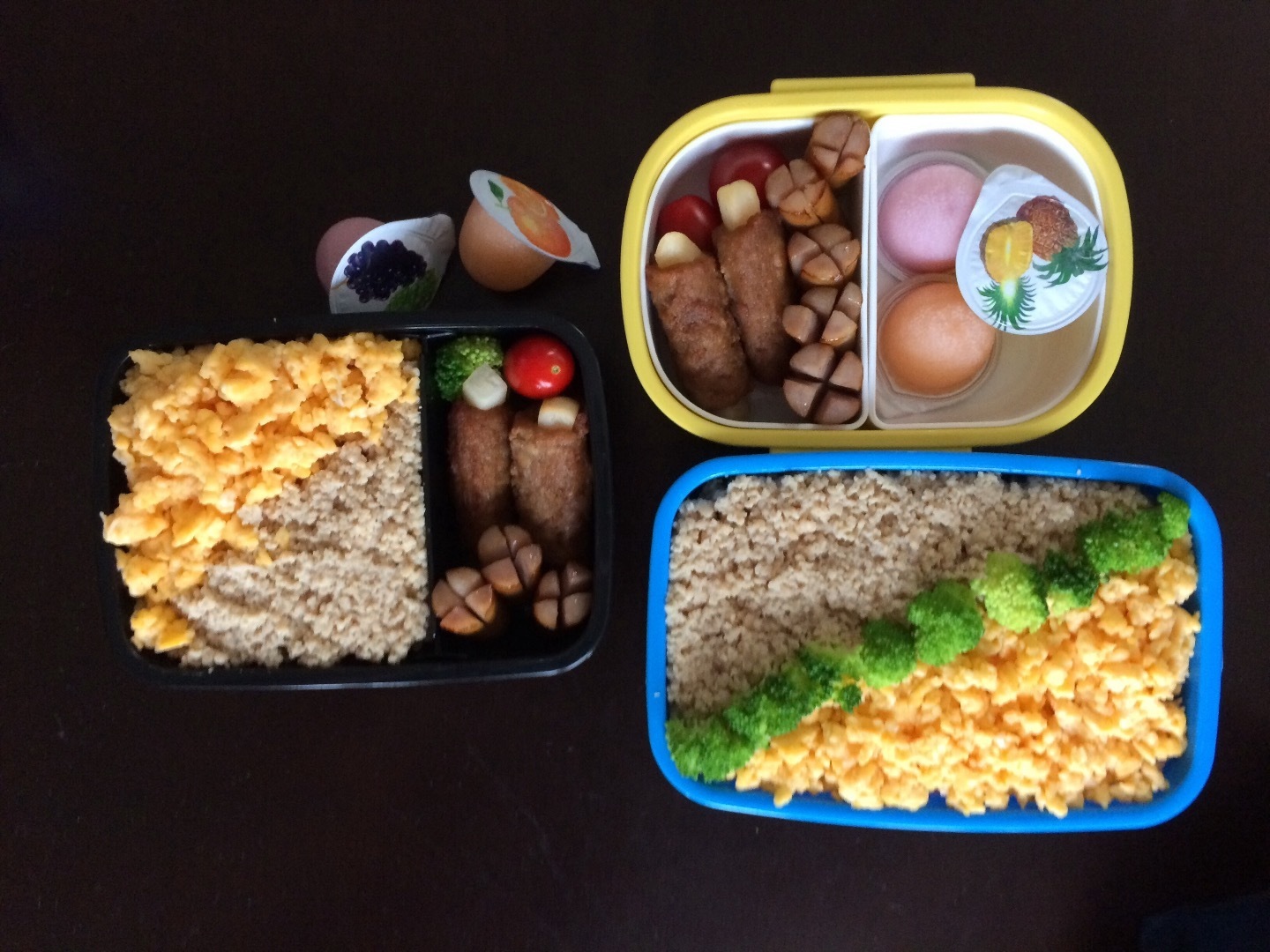 今日の小学生のお弁当 今日の時短お弁当 園児 小学校低学年用